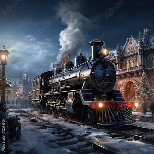 Magical fantasy train to reach destination