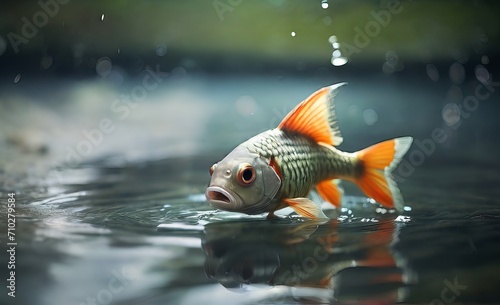 fish in the water