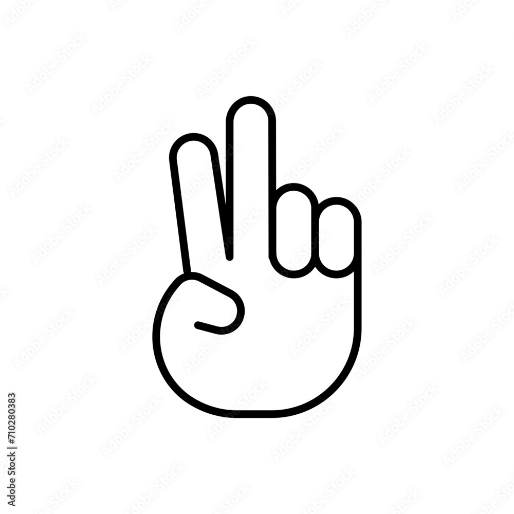 Peace sign outline icons, gesture minimalist vector illustration ,simple transparent graphic element .Isolated on white background Peace sign outline icons, gesture minimalist vector illustration ,simple transparent graphic element .Isolated on white background