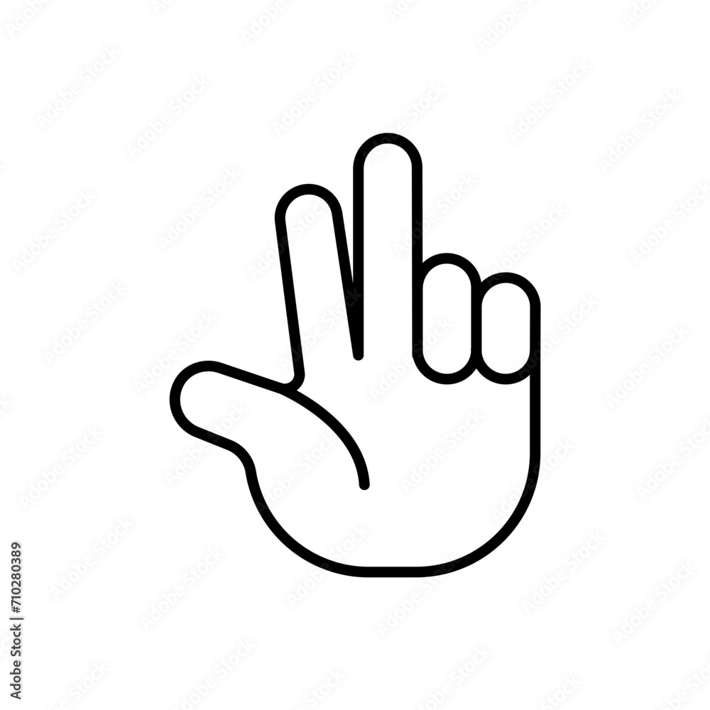 Peace sign outline icons, gesture minimalist vector illustration ,simple transparent graphic element .Isolated on white background Peace sign outline icons, gesture minimalist vector illustration ,simple transparent graphic element .Isolated on white background