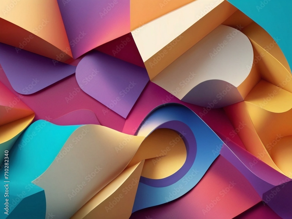2d graphic wallpaper with colorful grainy gradients. Generated AI 2d graphic wallpaper with colorful grainy gradients. Generated AI