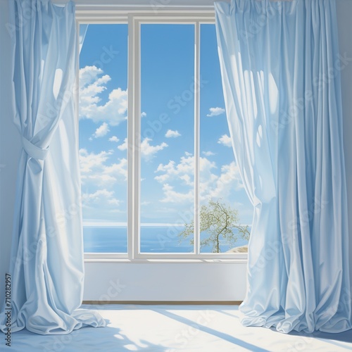 curtains sky