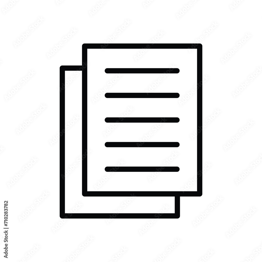 papers icon vector design template simple and clean papers icon vector design template simple and clean