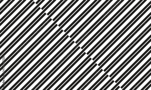 abstract geometric black double line diagonal pattern.