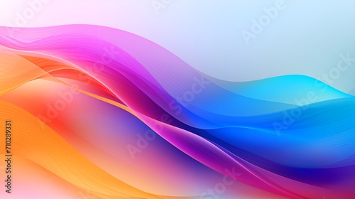 Abstract dynamic energy waves in a spectrum of colors , abstract dynamic energy waves, spectrum of colors © Babu
