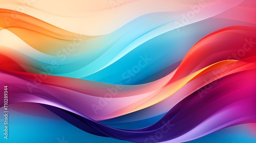 Abstract dynamic energy waves in a spectrum of colors   abstract dynamic energy waves  spectrum of colors