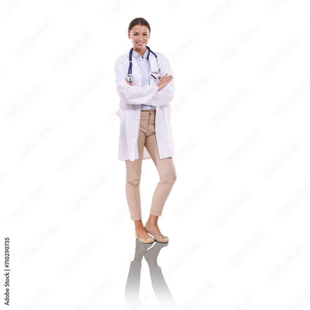 Doctor, a woman and medical professional in healthcare and trust on a png, transparent and mockup or isolated background. Portrait of a confident health care worker ready for wellness Doctor, a woman and medical professional in healthcare and trust on a png, transparent and mockup or isolated background. Portrait of a confident health care worker ready for wellness