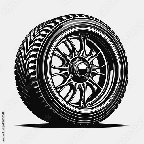 wheel with tire