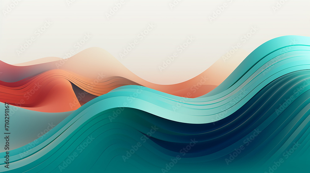 abstract building background wave graphic design