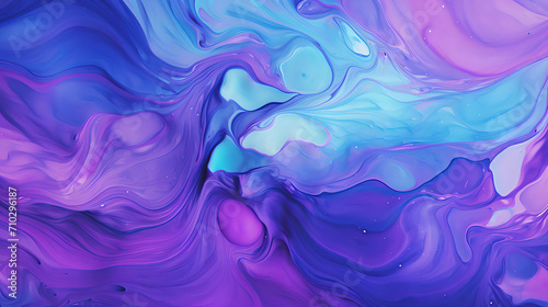purple and blue oil color paint background