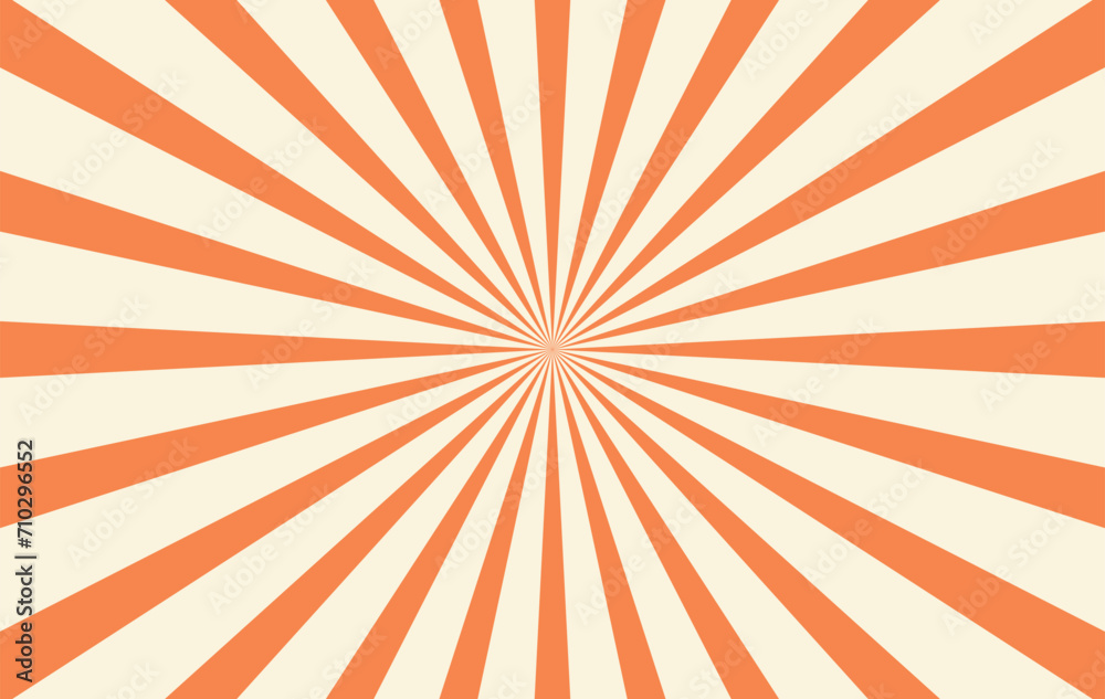 Fototapeta premium retro sunburst background vector design
