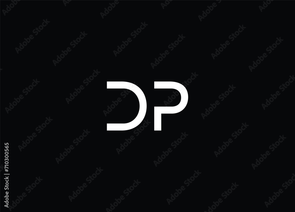 DP letter logo and initial logo DP letter logo and initial logo