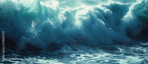Giant ocean waves.