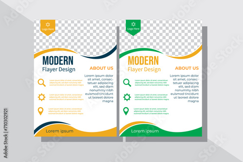 Flyer brochure cover template for any kind of business, education, admission ,layout design etc.