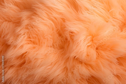 An abstract background of fluffy peach fuzz with a delicate and dreamy texture. © Juan Manuel Pichardo