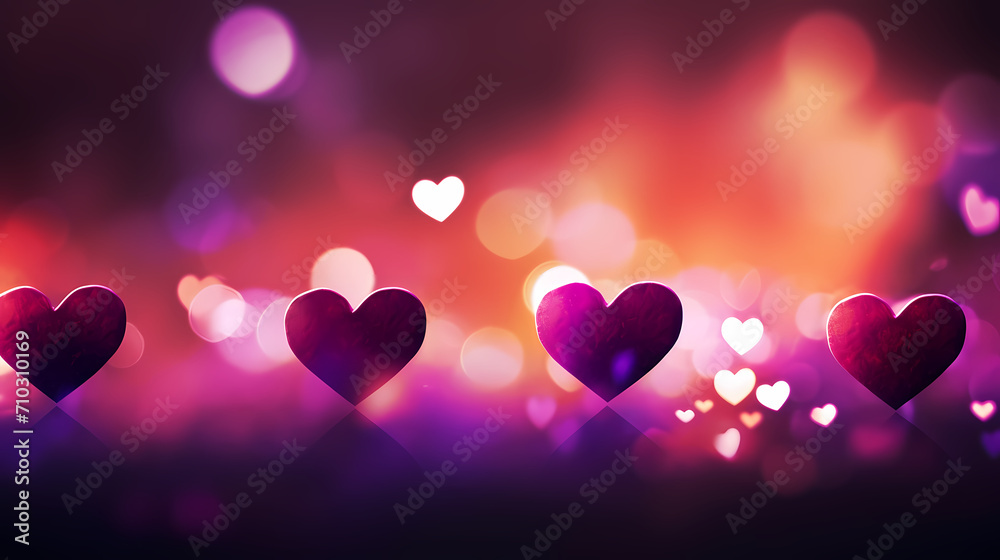 Vibrant Valentine's Day background, hearts background Vibrant Valentine's Day background, hearts background