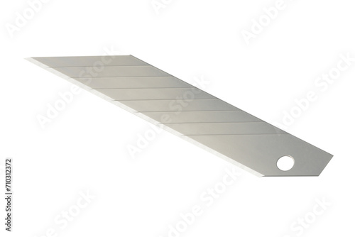 Cutter blade isolated on white back ground.