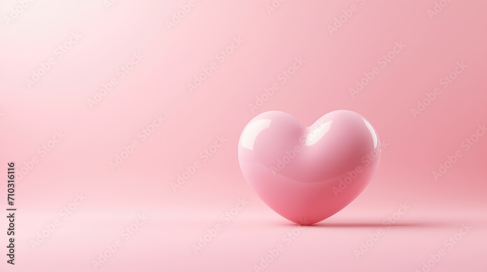 romance pink heart background illustration valentine cute, girly pastel, sweet pretty romance pink heart background
