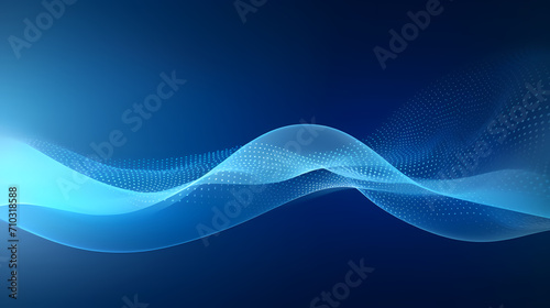 Abstract geometric lines background, technological lines background and light effects, 3D rendering