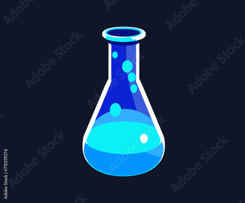 DNA spiral in a geometric pattern vektor icon illustation