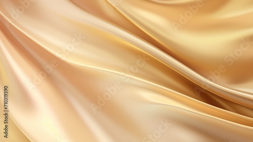 Golden satin texture background.