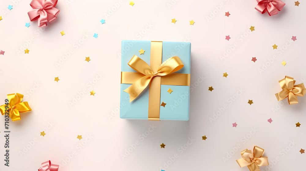 Gift background for birthdays, holiday anniversaries, Valentine's Day and weddings