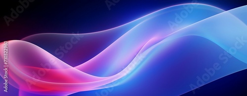  Big Neon Wave Background