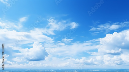 beautiful background with blue sky. natural background. panormaa sky