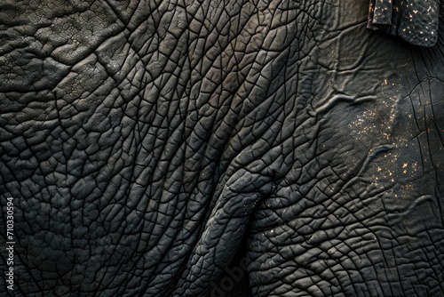 Realistic elephant skin texture