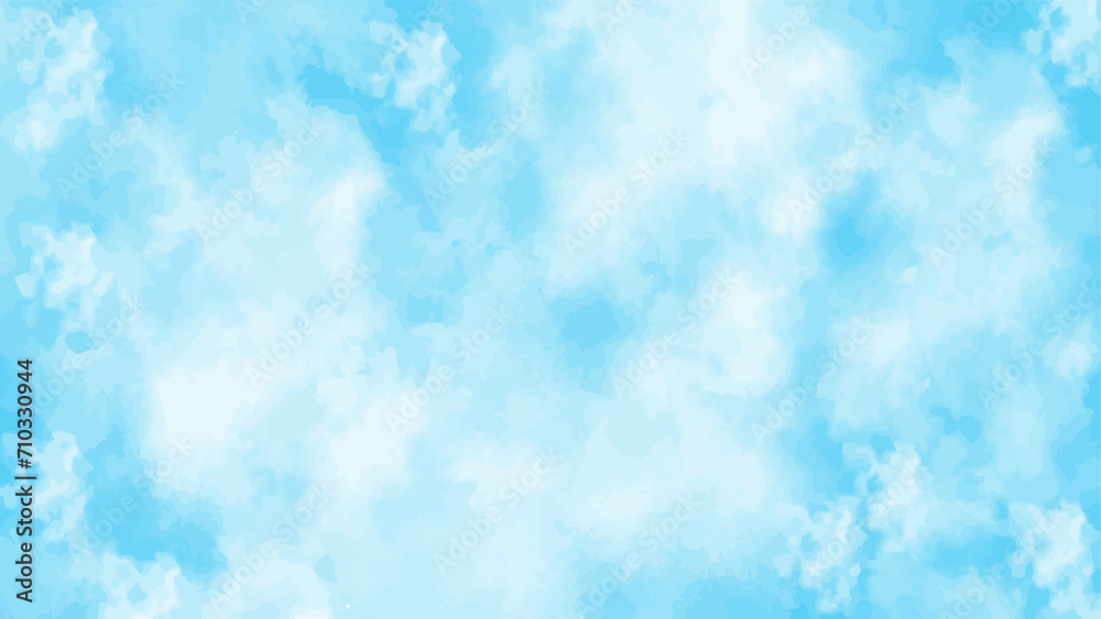 Serene Horizons: Captivating Sky Blue and White Imagery.