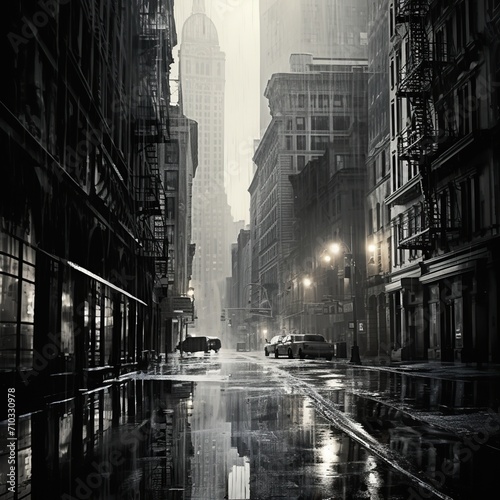 rainy city © muzdit