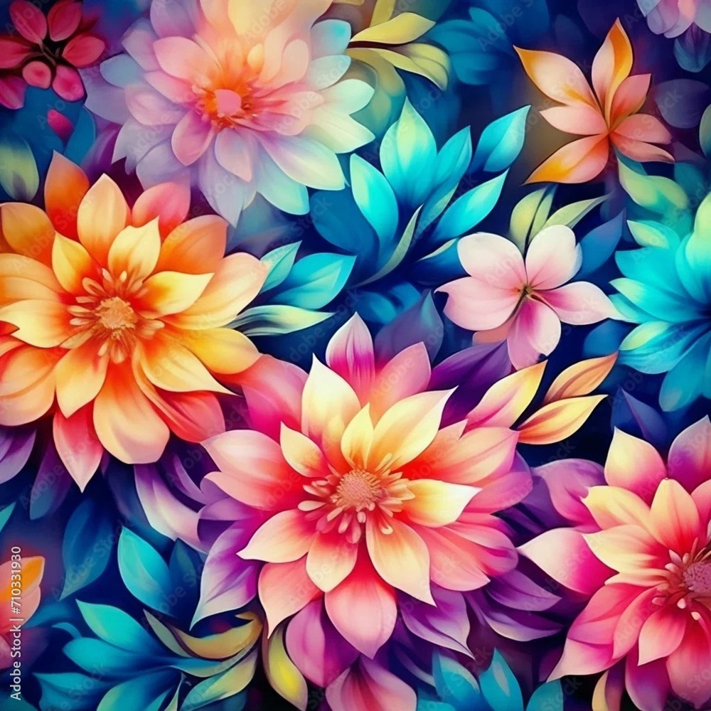 seamless floral pattern seamless floral pattern