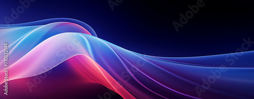 Big Neon Wave Background