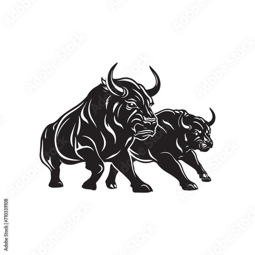 Bull Silhouette Images