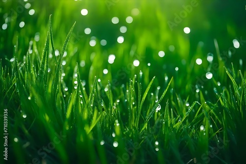 dew on grass