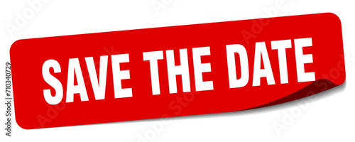 save the date sticker. save the date label