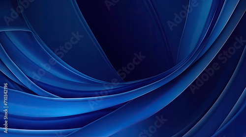 A close up of a blue background with a curved design. Suitable for abstract backgrounds, website headers, social media posts, and graphic design projects requiring a modern and dynamic touch.