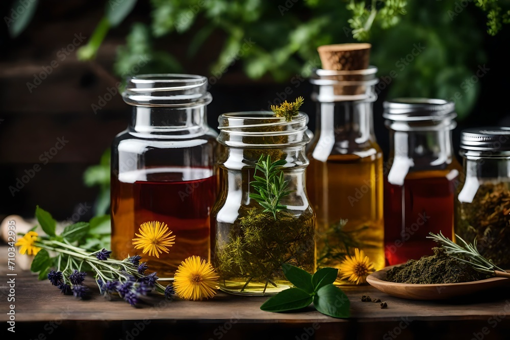 essential oil with rosemary