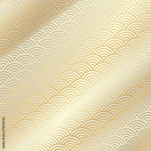 Chinese traditional pattern background. Abstract texture ornament. East Asian decorative vector decoration. Gold luxury wealth.