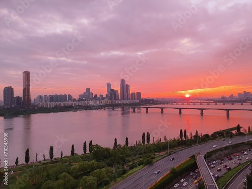 Photography Night view in Seoul
