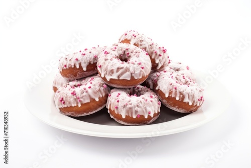 American Donuts With Sprinkles