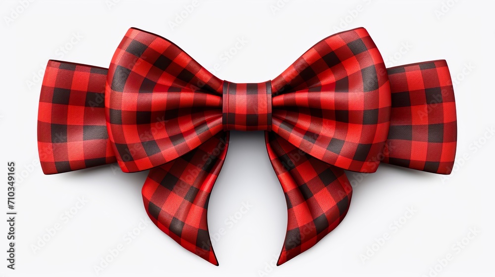 red bow isolated on white background red bow isolated on white background