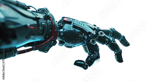 Underwater Robot Arm, on the transparent background. PNG Format
