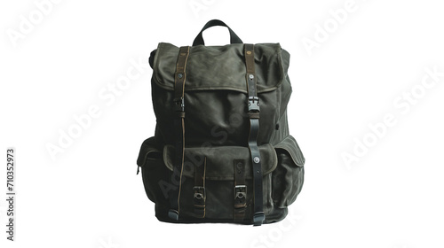 Backpack Beauty, on transparent background. PNG Format