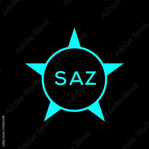 SAZ Letter logo design template vector. SAZ Business abstract connection vector logo. SAZ icon circle logotype.
