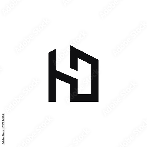 Vector modern  corporate hd letter logo design templete