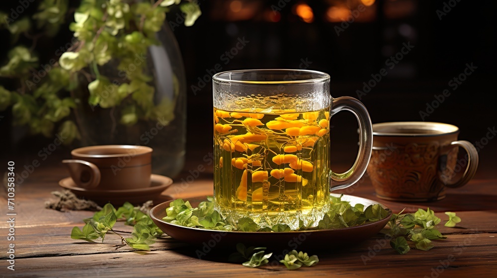 cup of tea with mint cup of tea with mint