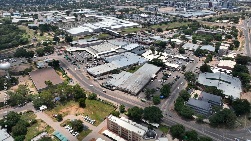 Station Shopping Mall in Gaborone, Botswana, Africa