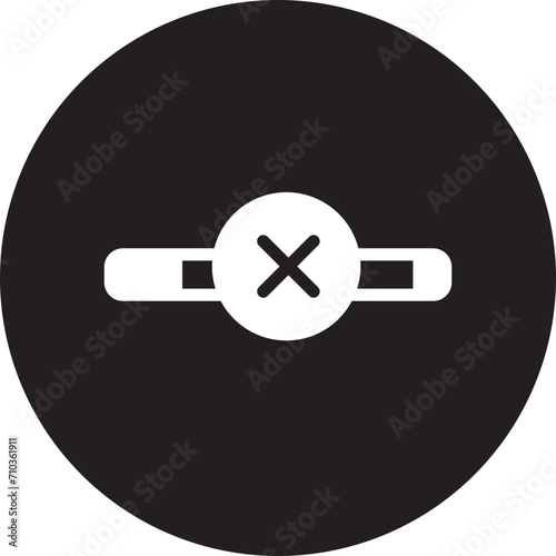 no smoking glyph icon