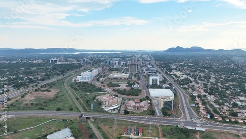 Gaborone Central Business District (CBD) in Botswana, Africa